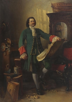 Peter the Great in His Studio by Konstantin Makovsky