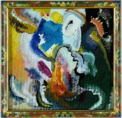 Picture with a Horserider by Wassily Kandinsky