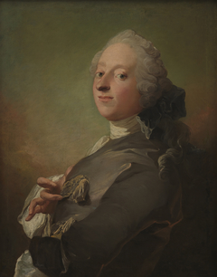 Portræt af kgl. hofapoteker Johann Gottfried Becker by Carl Gustaf Pilo