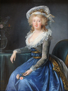 Portrait de Marie-Thérèse, princesse des Deux-Siciles, impératrice d'Allemagne by Anonymous