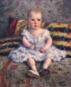 Portrait de Maurice Hugot, enfant by Gustave Caillebotte