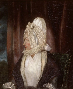 Portrait of a Lady in a White Bonnet by Anonymous