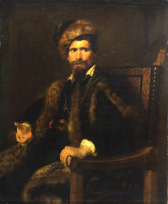 Portrait of a Man in a Fur Wrap by Anthony van Dyck