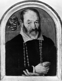 Portrait of a Man of the Moncheaux Family by Anonymous