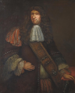 Portrait of a Man, probably Sir George Downing (1624-1684), after Thomas Smith (d. 1691) by Robert M Pratt