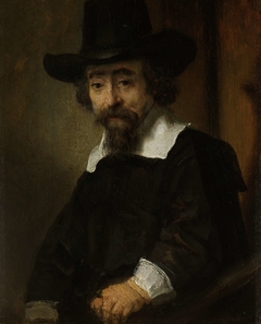 Portrait of a Man, thought to be Dr. Ephraïm Bueno by Rembrandt