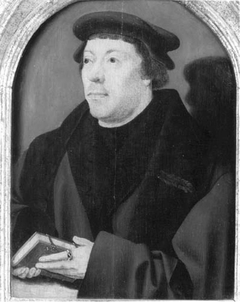 Portrait of a Man with a Book by Barthel Bruyn the Elder