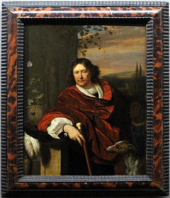 Portrait of a Man with a Cane by Frans van Mieris the Elder