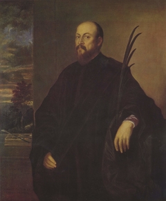 Portrait of a Man with a Palm by Titian