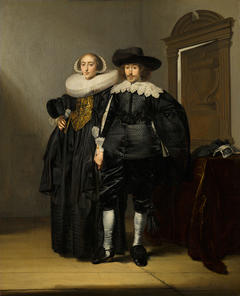 Portrait of a Married Couple by Pieter Codde