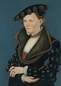 Portrait of a Woman by Lucas Cranach the Younger