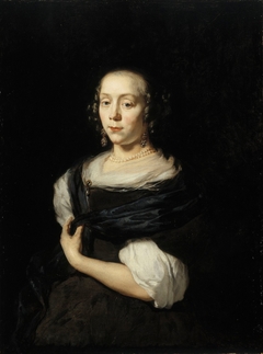 Portrait of a young lady by Nicolaes Maes