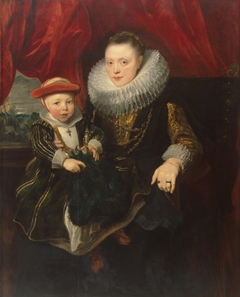 Portrait of a Young Woman with a Child by Anthony van Dyck