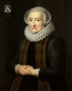 Portrait of Alid van der Laen, Wife of Maerten Ruychaver by Unknown Artist