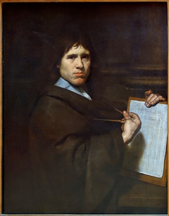 Portrait of an architect by Jean-Guillaume Carlier