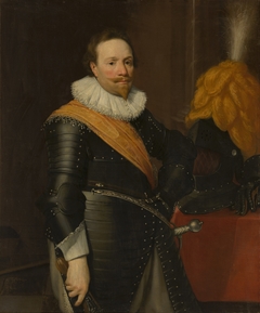 Portrait of an Officer by Jan van Ravesteyn