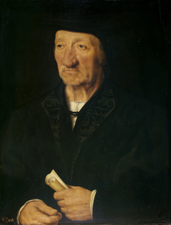 Portrait of an Old Man by Joos van Cleve