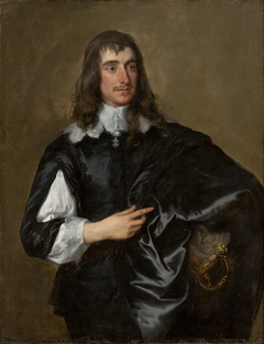 Portrait of an unknown man (William Howard, Viscount of Stafford?) by Anthony van Dyck