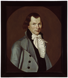 Portrait of Asahel Bacon by William Jennys