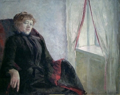 Portrait of Cecilie Thoresen Krog by Kalle Løchen