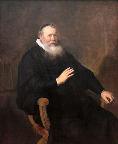 Portrait of Eleazar Swalmius by Rembrandt