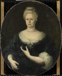 Portrait of Elisabeth van Oosten, Wife of Abraham van Riebeeck by Unknown Artist