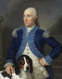 Portrait of Franz Rudolf Frisching (1733-1807) by Jean Preudhomme