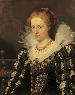 Portrait of Jacqueline van Caestre, wife of Jean Charles de Cordes by Anthony van Dyck