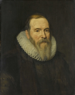 Portrait of Johan van Oldenbarnevelt, Advocate of the United-Provinces by Michiel Jansz van Mierevelt