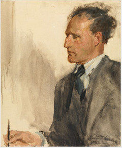 Portrait of John Stewart Collis (1900-1984), Author by John Lavery