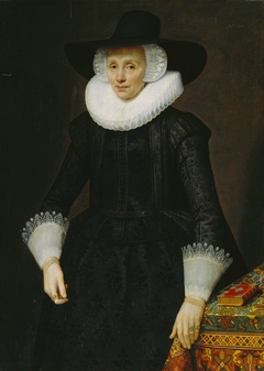 Portrait of Margarita Courten by Unknown Artist