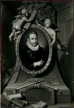 Portrait of Petrus Cunaeus (1586-1638) by Nicolaas Rijnenburg