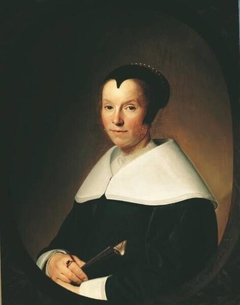 Portrait of Sara Herrewijn by Johannes Cornelisz Verspronck