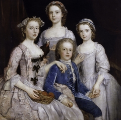 Portrait of Sir Edward Walpole's Children by Stephen Slaughter