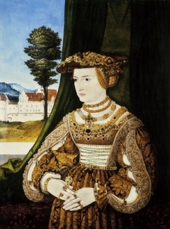 Portrait of Susanna of Bavaria by Peter Gertner