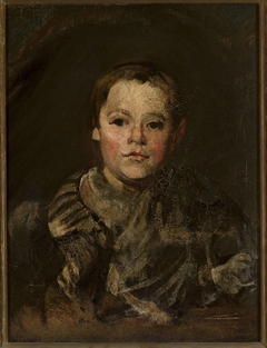 Portrait of the artist’s son by Piotr Michałowski