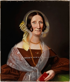 Portrait of the Authoress Sara Wacklin by Johan Erik Lindh