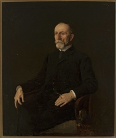 Portrait of Władysław Bogusławski by Stanisław Lentz