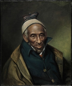 Portrait of Yarrow Mamout (Muhammad Yaro) by Charles Willson Peale