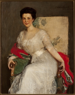 Portrait of Zofia Brzeska by Teodor Axentowicz