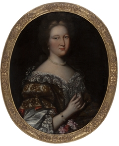 Portret van een vrouw uit de familie Balguerie by Anonymous