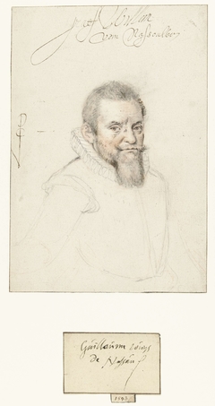 Portret van Graef Willem van Nassowien by Crispijn van de Passe I