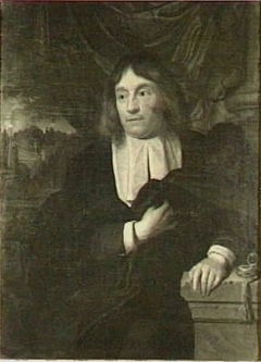 Portret van Johannes Cunaeus (1617-1673) by Carel de Moor