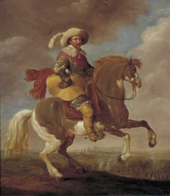 Prince Frederick Henry in front of Maastricht by Pauwels van Hillegaert