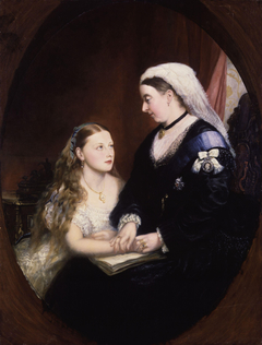 Princess Beatrice of Battenberg; Queen Victoria by Anonymous