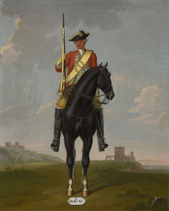 Private, 3rd Dragoon Guards, 1751 by David Morier