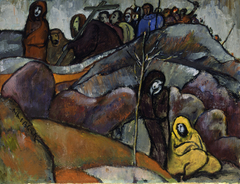 Procession of the Cross (Compositional Study) by Albert Bloch