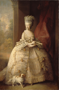 Queen Charlotte of England by workshop of Thomas Gainsborough