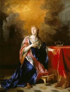 Queen St Margaret, Queen of Scotland (1045/6–1093) by Nicolas de Largillière