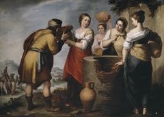 Rebecca and Eliezer by Bartolomé Esteban Murillo